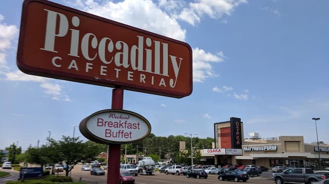 piccadilly breakfast buffet hours