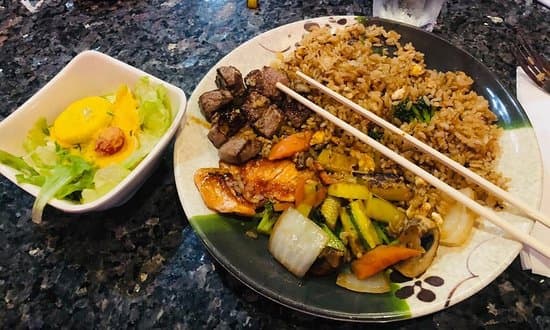 Hibachi lunch hours near me