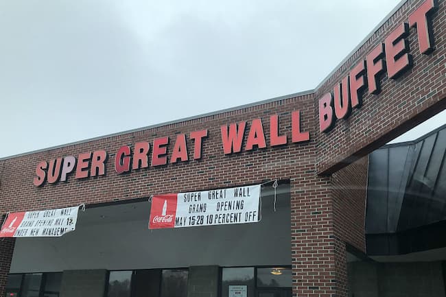 super great wall buffet hours