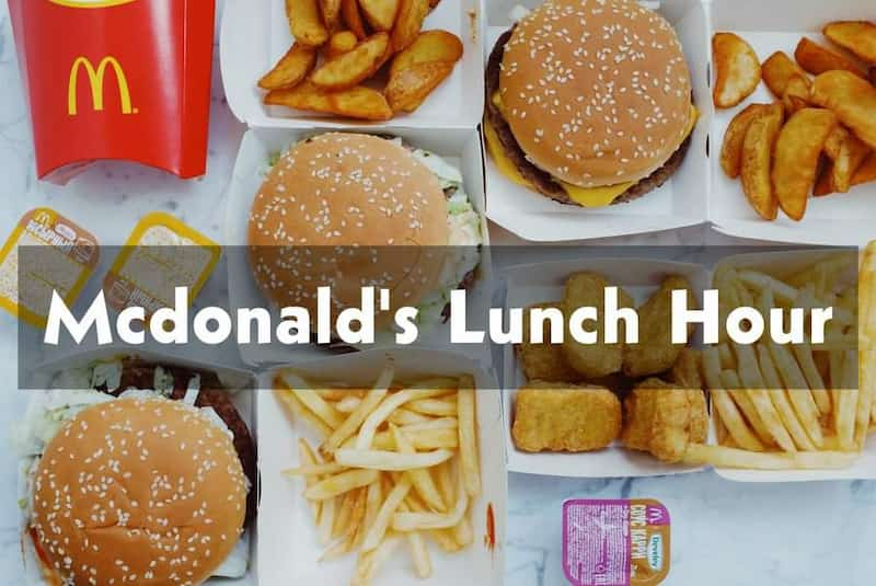 Mcdonalds Lunch Hours